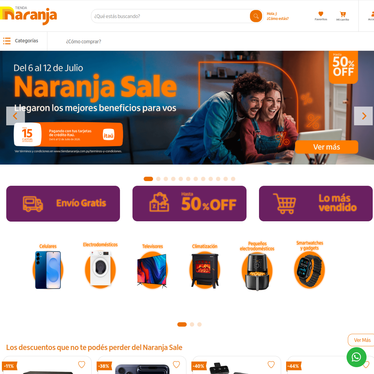 Tienda Naranja
