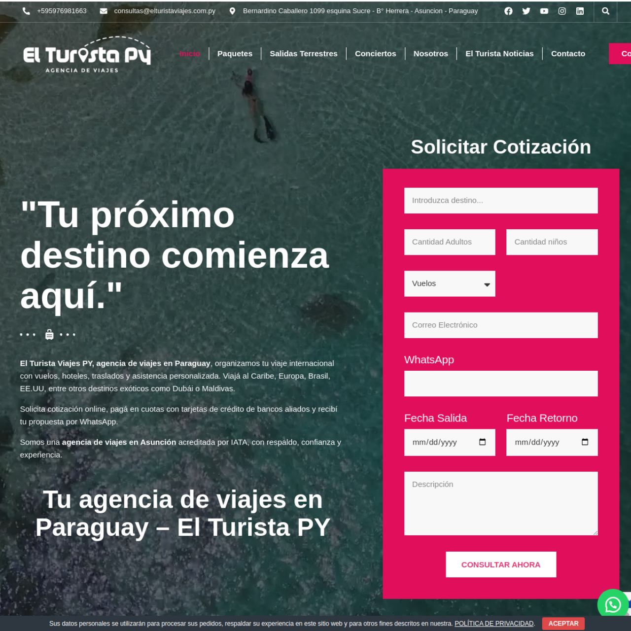 El Turista Viajes PY