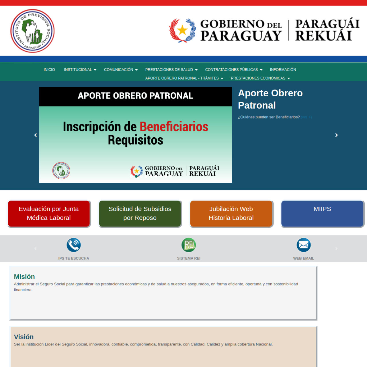 Instituto de Previsión Social (IPS)
