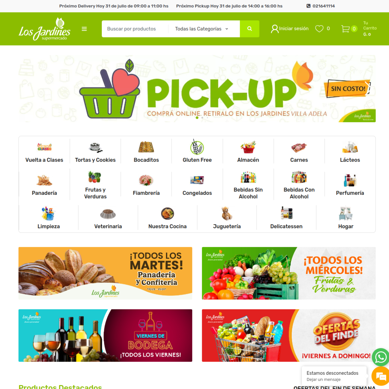 Supermercado Los Jardines Online