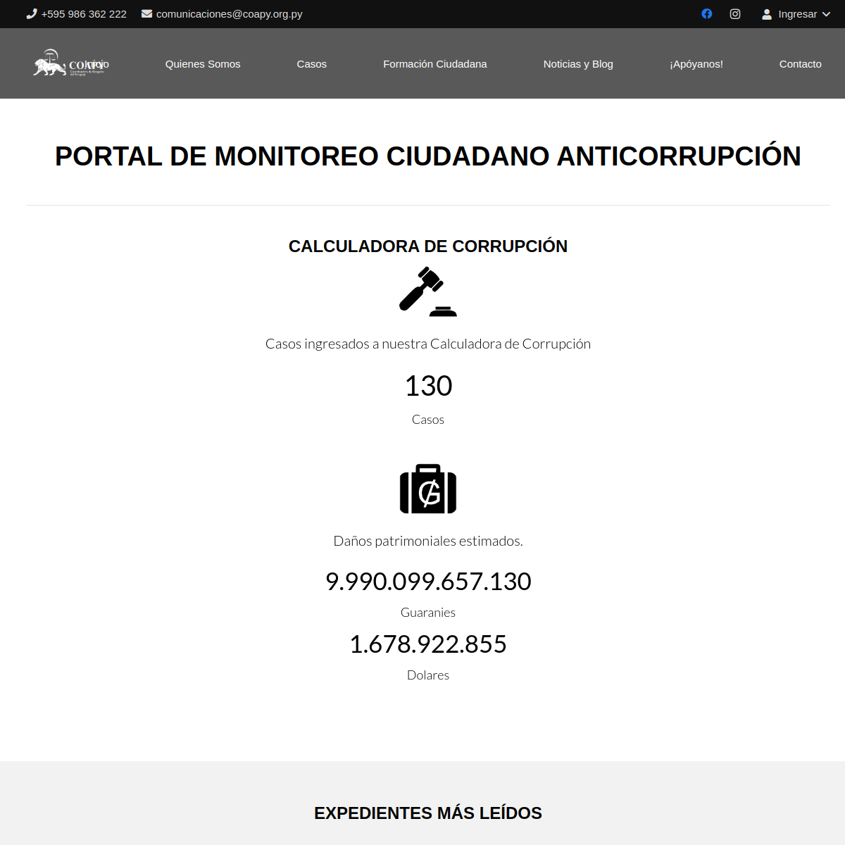 Coordinadora de Abogados del Paraguay – COAPY