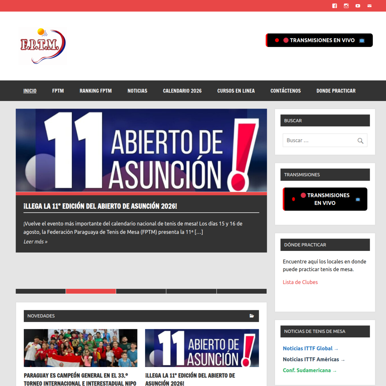 Federación Paraguaya de Tenis de Mesa