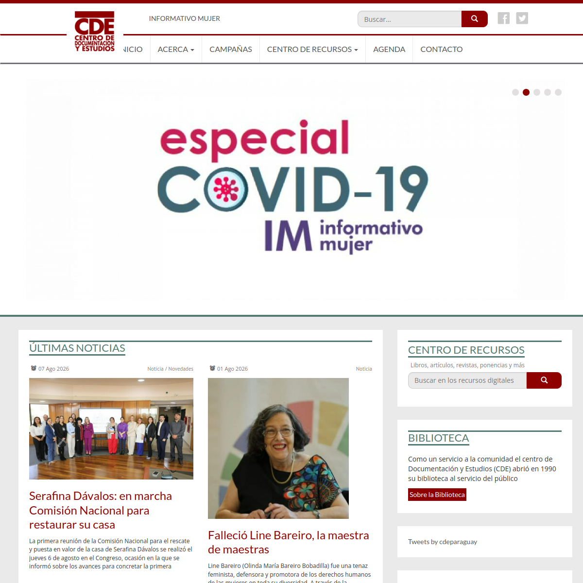 Centro de Documentación y Estudios - CDE