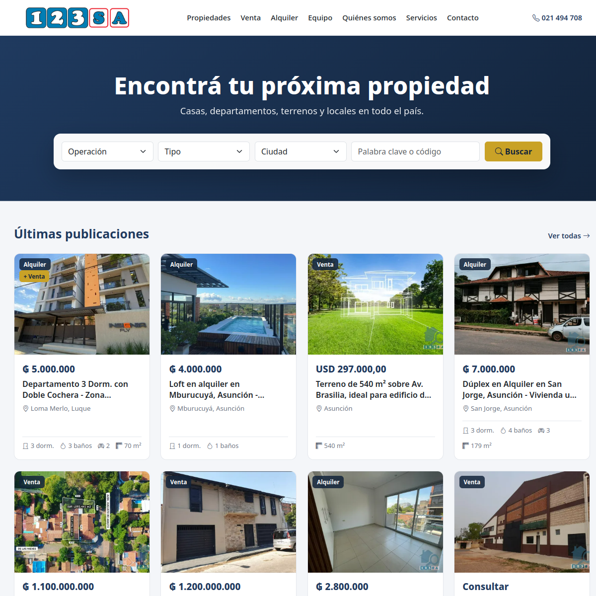 Grupo Inmobiliario 123 SA