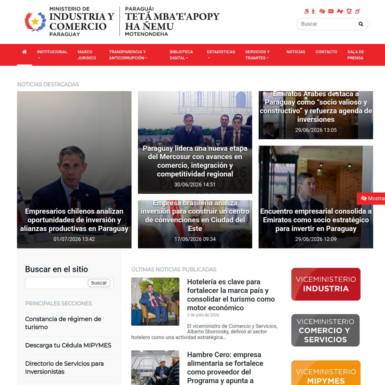 Ministerio de Industria y Comercio
